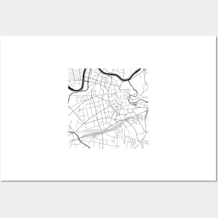 Vilnius Map City Map Poster Black and White, USA Gift Printable, Modern Map Decor for Office Home Living Room, Map Art, Map Gifts Posters and Art